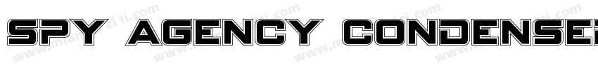 Spy Agency Condensed字体转换